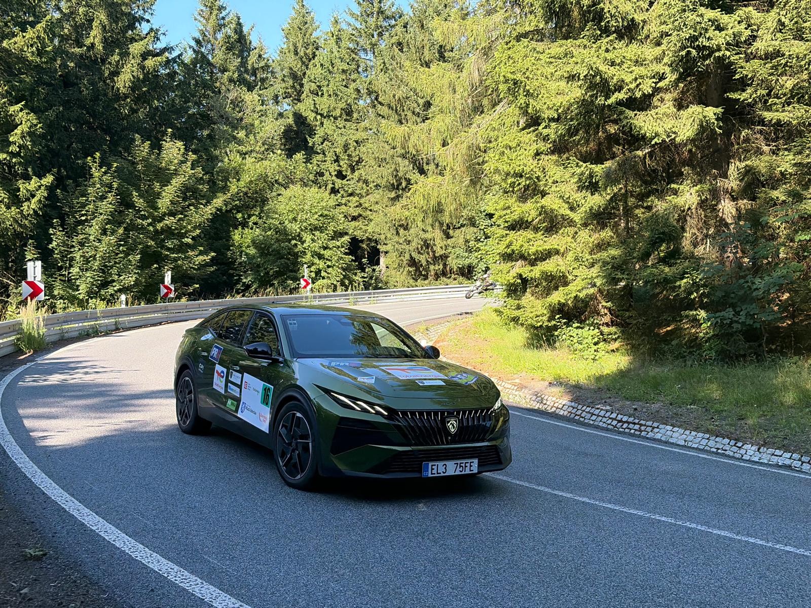 4. závod ecoRally 2026: foto Peugeot